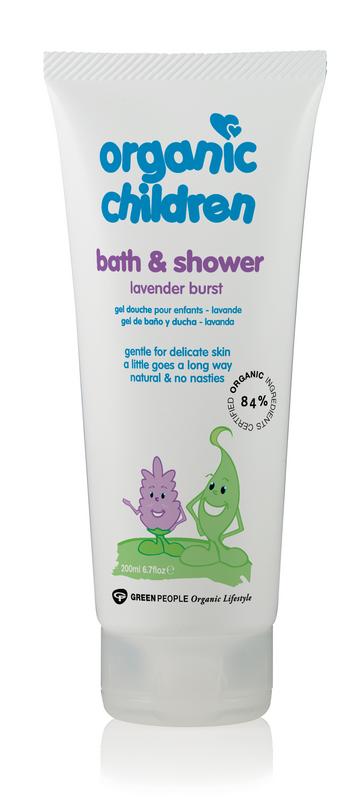 Green People Organic children bath & shower lavender burst 200 ml