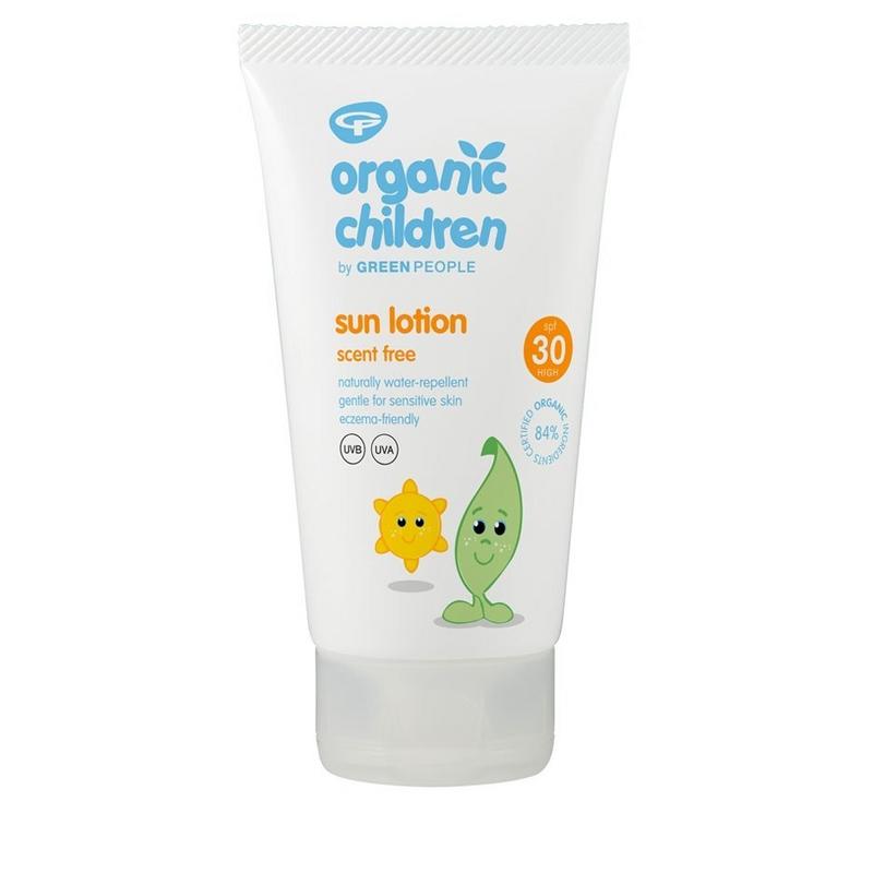 Green People Organic children sun lotion SPF30 scent free 50 ml