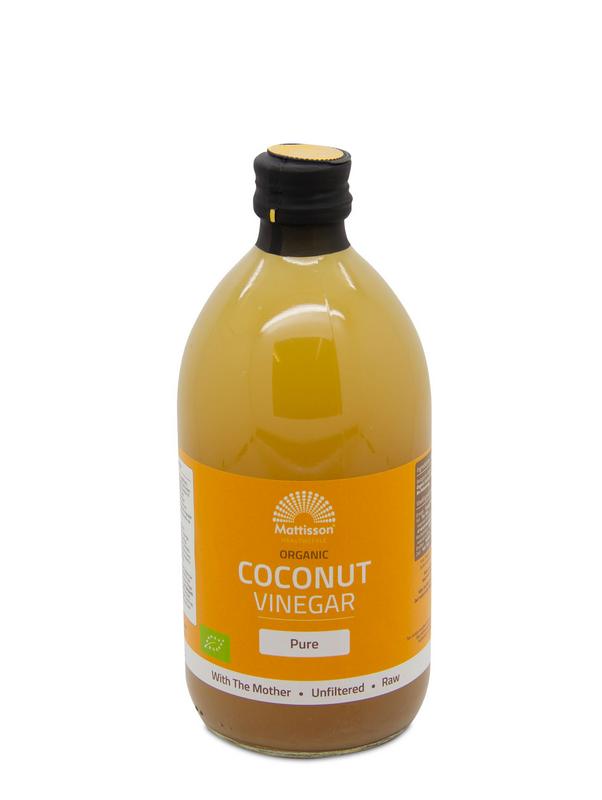 Mattisson Organic coconut vinegar pure bio 500 ml