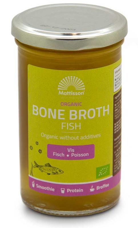 Mattisson Organic fish bone broth - botten boullion vis bio 240 ml