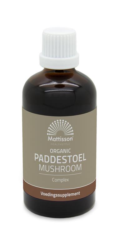 Mattisson Organic paddestoel mushroom complex tinctuur bio 100 ml