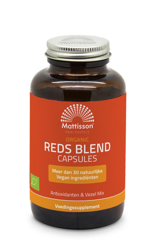 Mattisson Organic reds blend capsules bio 180 vegan capsules
