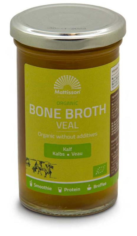 Mattisson Organic veal bone broth - botten boullion kalf bio 240 ml