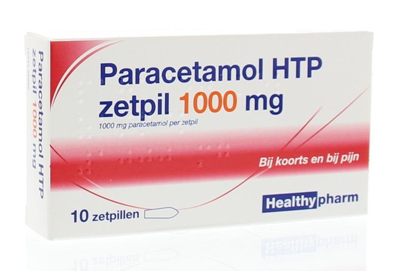 Healthypharm Paracetamol 1000mg 10 zetpillen