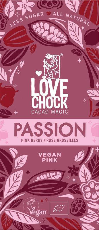 Lovechock Passion pink berry bio 70 gram