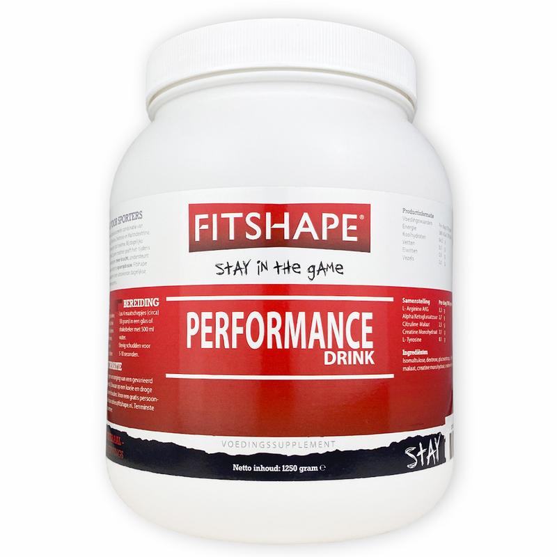 Fitshape Performance drink 1250 gram