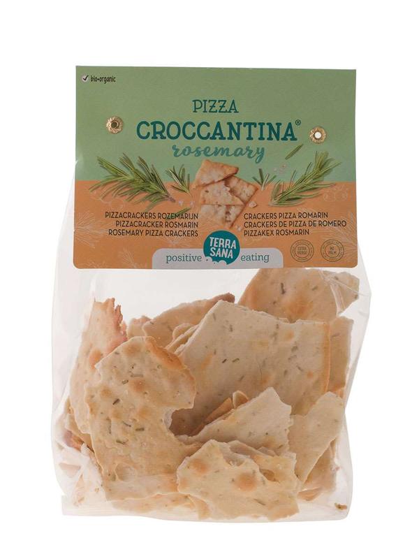 Terrasana Pizza croccantina rozemarijn bio 200 gram