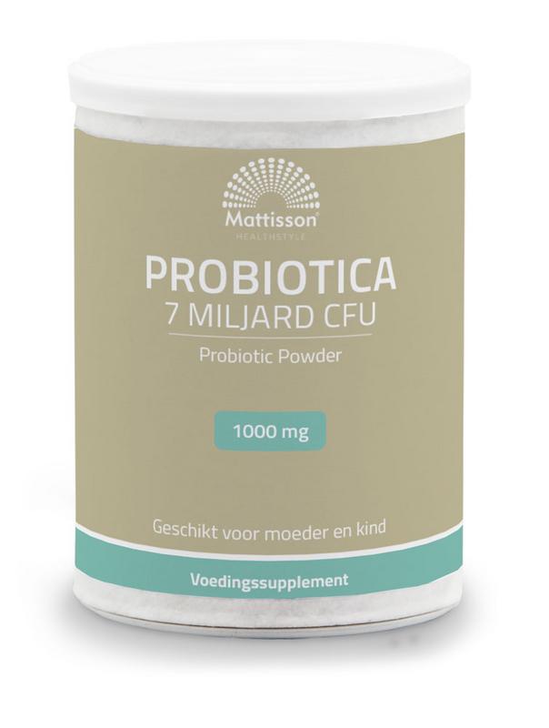 Mattisson Probiotica 7 miljard CFU - moeder en kind 125 gram