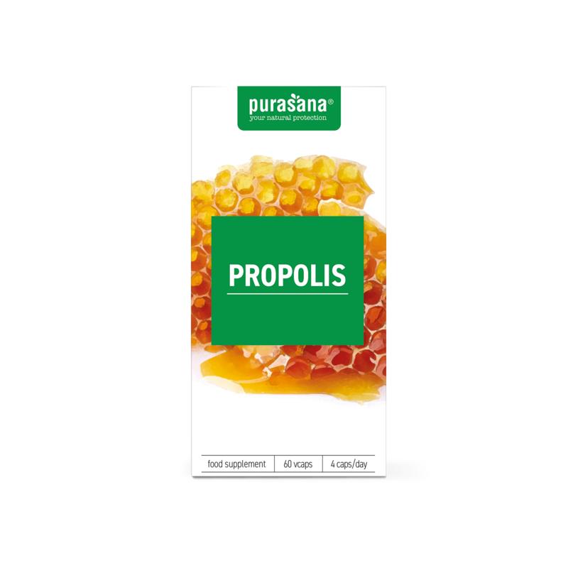 Purasana Propolis 60 vegan capsules