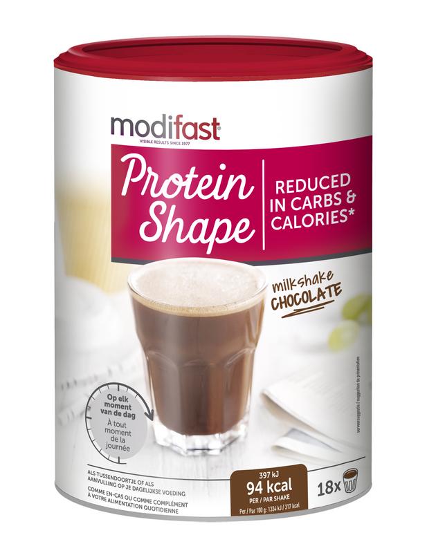 Modifast Protein shape milkshake chocolade 540 gram