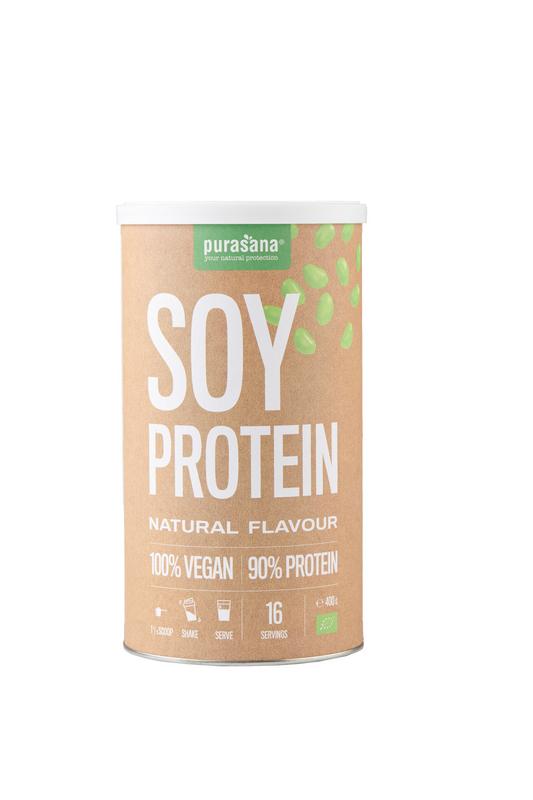 Purasana Proteine soja vegan bio 400 gram