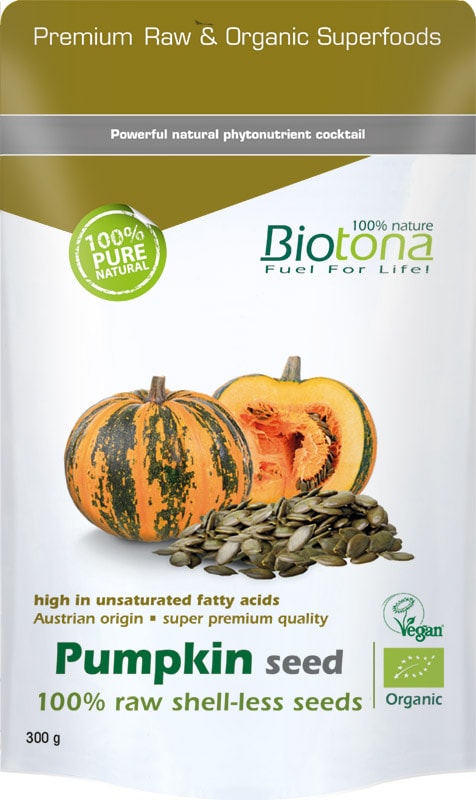 Biotona Pumpkin seed raw bio 300 gram