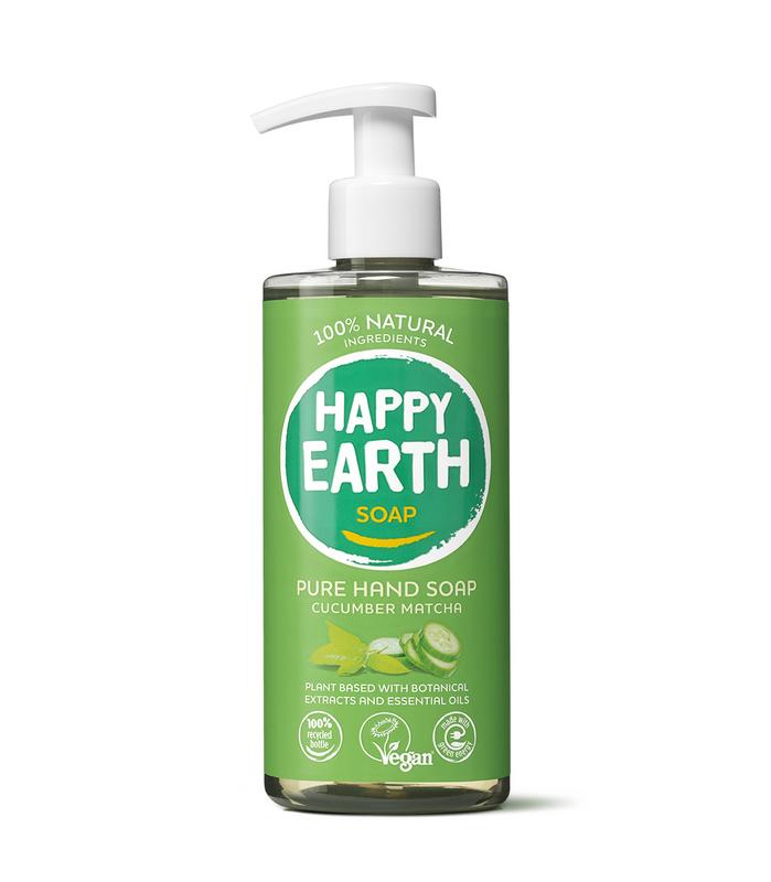 Happy Earth Pure hand soap cucumber matcha 300 ml