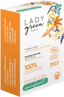 Lady Green Purifying care soap face & body 100 gram