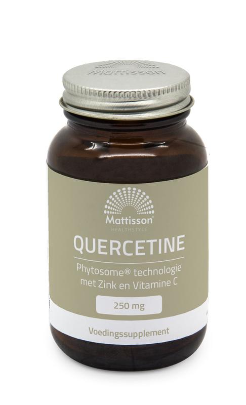 Mattisson Quercitine met zink en vitamine C Phytosome techno 60 vegan capsules
