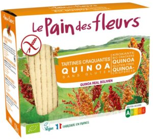 Pain Des Fleurs Quinoa crackers bio 150 gram