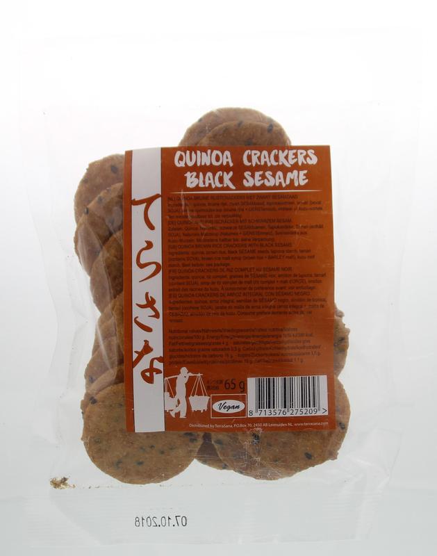 Terrasana Quinoa crackers 65 gram