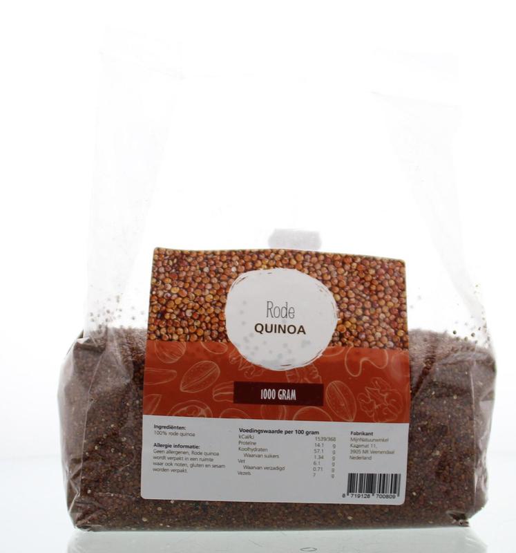 Mijnnatuurwinkel Quinoa rood  400 - 1000 gram