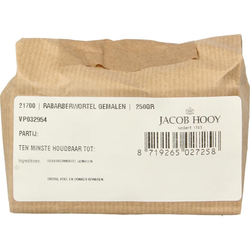 Jacob Hooy Rabarberwortel gemalen 250 gram