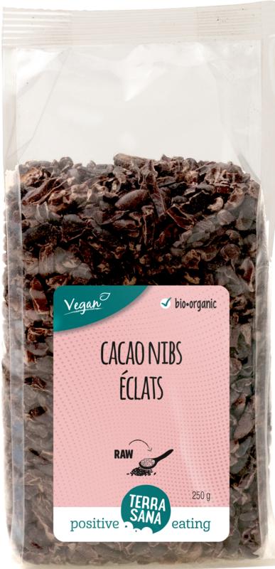 Terrasana Raw cacao nibs bio  250 - 500 gram