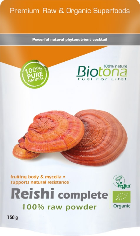 Biotona Reishi complete raw bio 150 gram