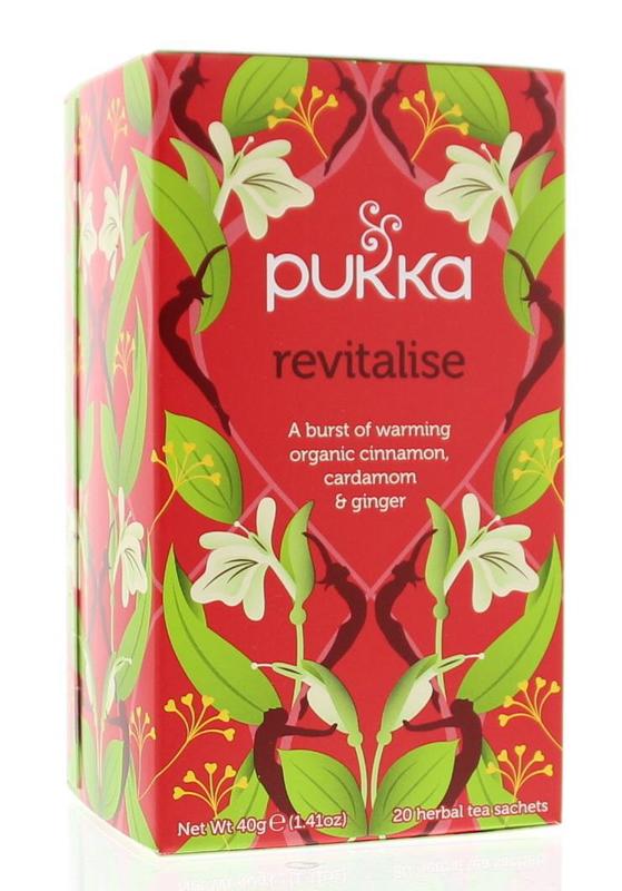 Pukka Revitalise thee bio 20 stuks