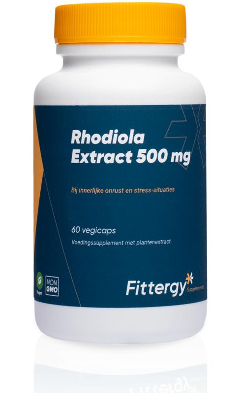 Fittergy Rhodiola 500mg 60 capsules