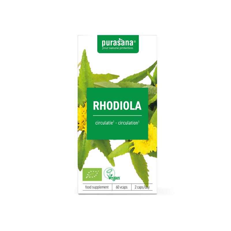 Purasana Rhodiola vegan bio 60 vegan capsules