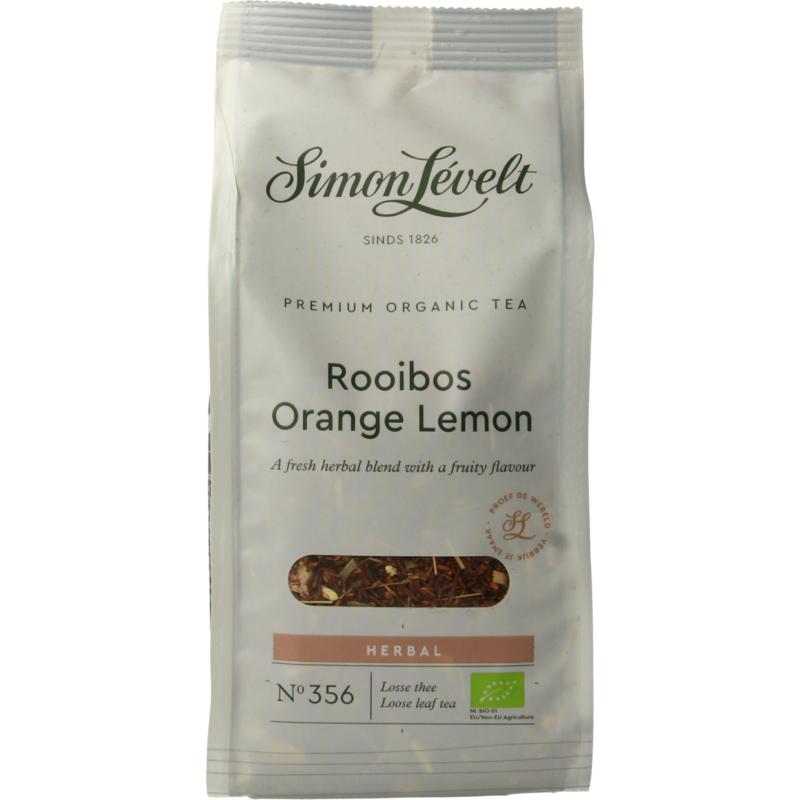 Simon Levelt Rooibos orange lemon bio 110 gram