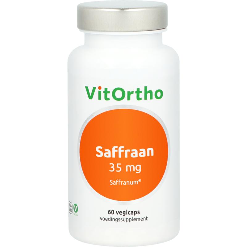 Vitortho Saffraan 35mg 60 vegan capsules