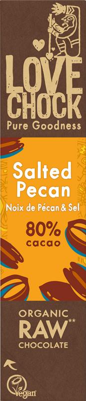 Lovechock Salted pecan bio 40 gram