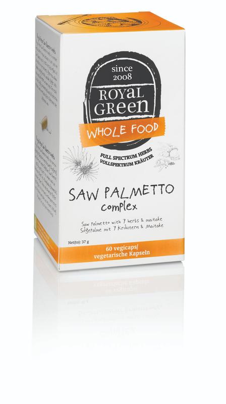 Royal Green Saw palmetto complex bio 60 vegan capsules
