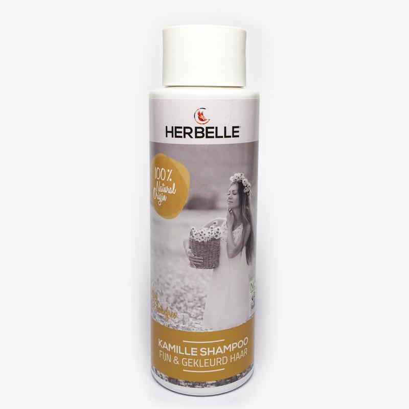 Herbelle Shampoo kamille BDIH fijn gekleurd haar 500 ml