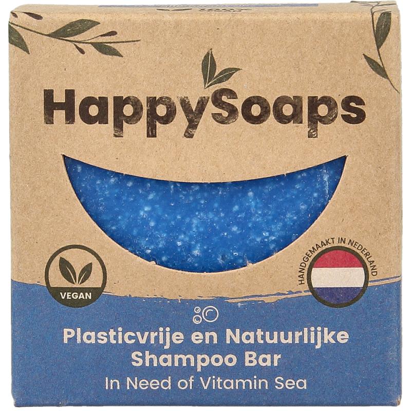 Happysoaps Shampoobar sea in need of vitamin 70 gram