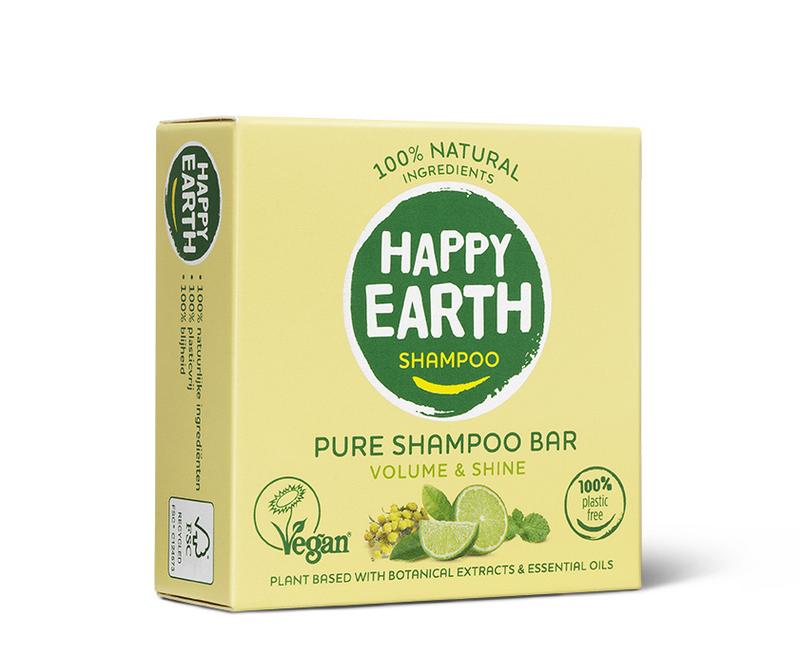 Happy Earth Shampoobar volume & shine 70 gram