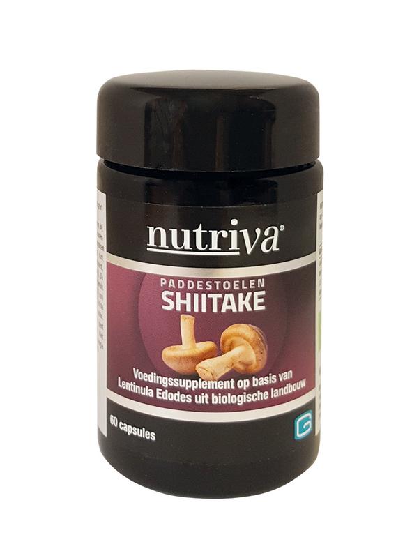 Nutriva Shiitake bio 60 capsules