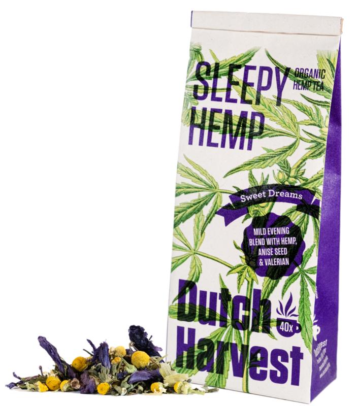 Dutch Harvest Sleepy hemp organic tea bio 40 gram