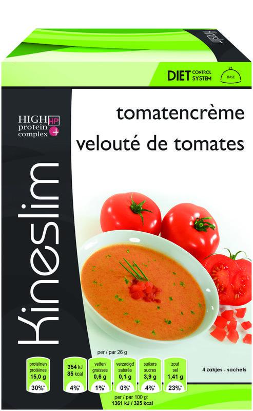Kineslim Soep tomatencreme 4 stuks