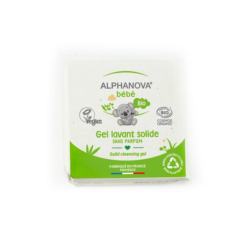 Alphanova Baby Solid cleansing gel baby 100 gram