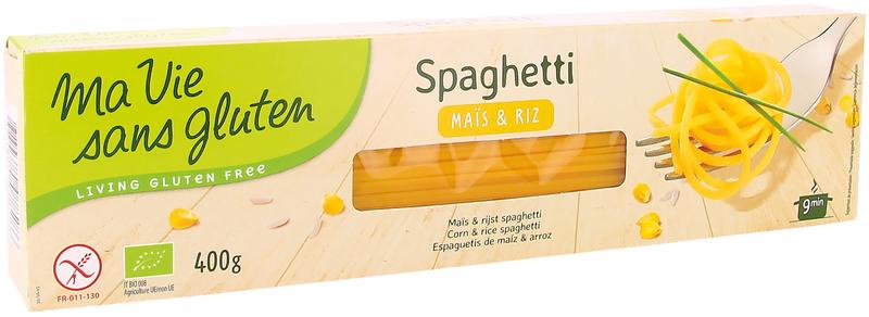 Ma Vie Sans Spaghetti van mais & rijst glutenvrij bio 400 gram