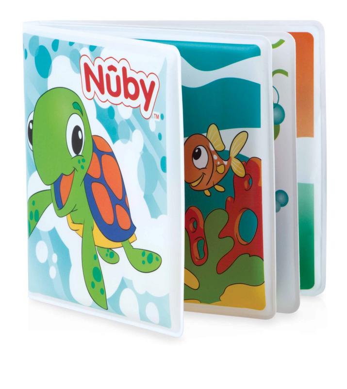 Nuby Speelboekje kunststof met piep  boek