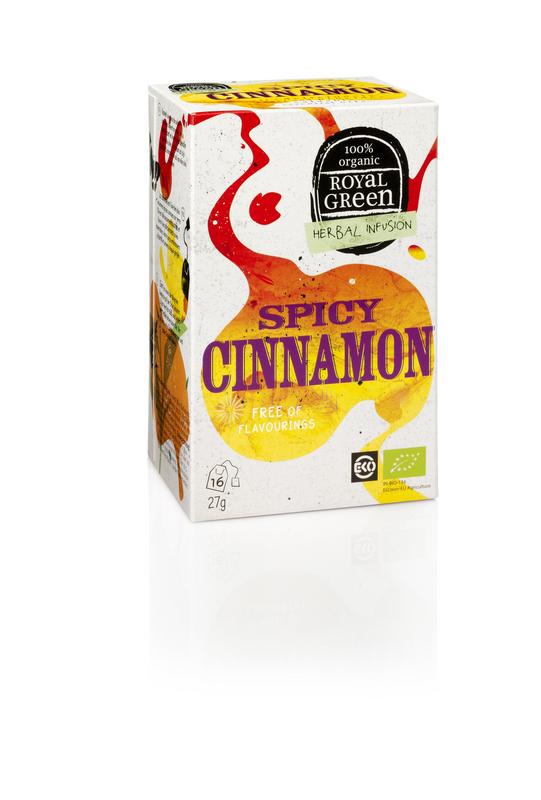 Royal Green Spicy cinnamon bio 16 stuks