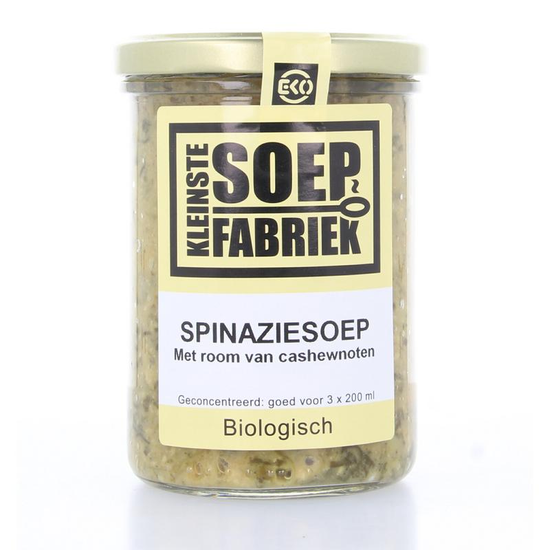 Kleinstesoepfabr Spinazie soep bio 400 ml