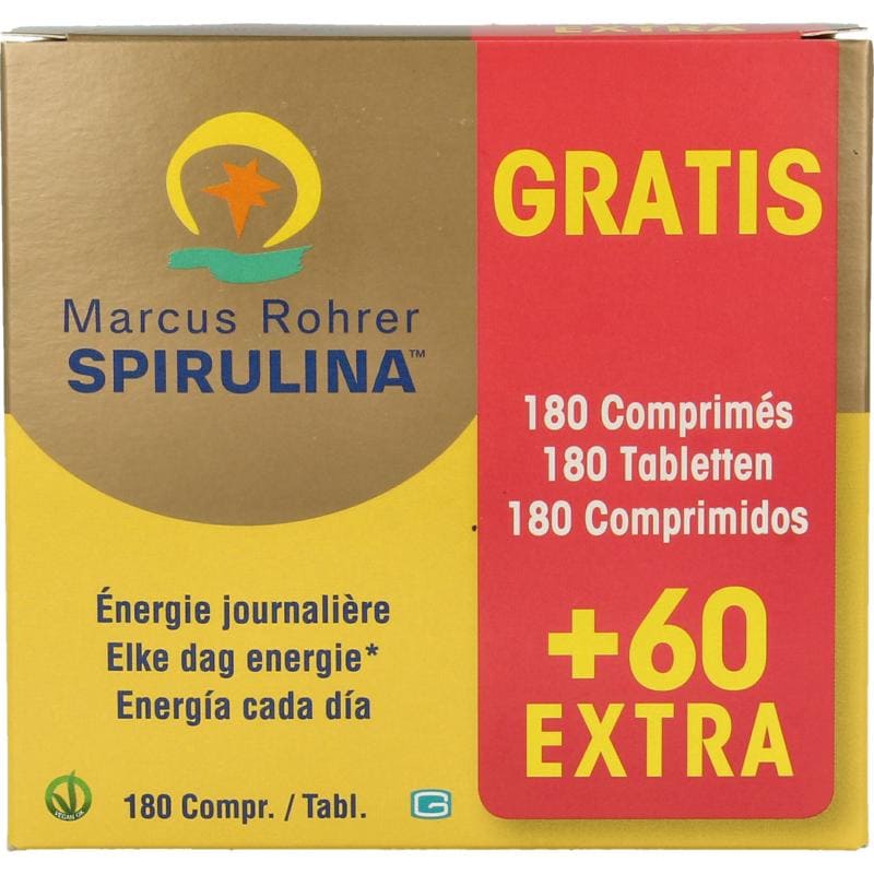 Marcus Rohrer Spirulina actieverpakking 240 tabletten