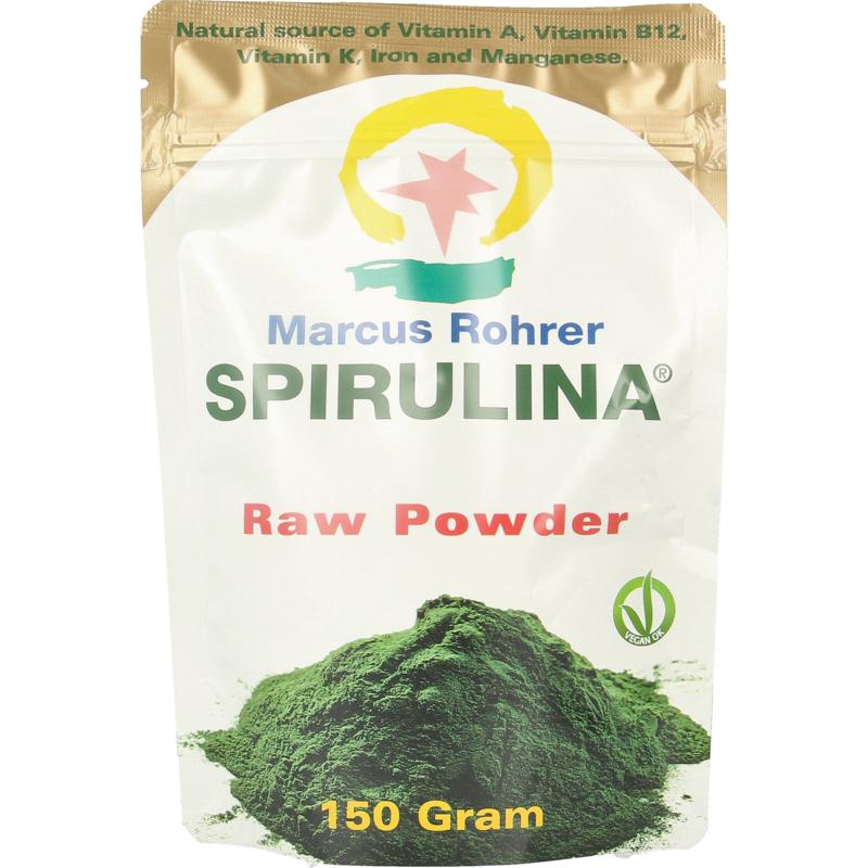 Marcus Rohrer Spirulina doypack 150 gram