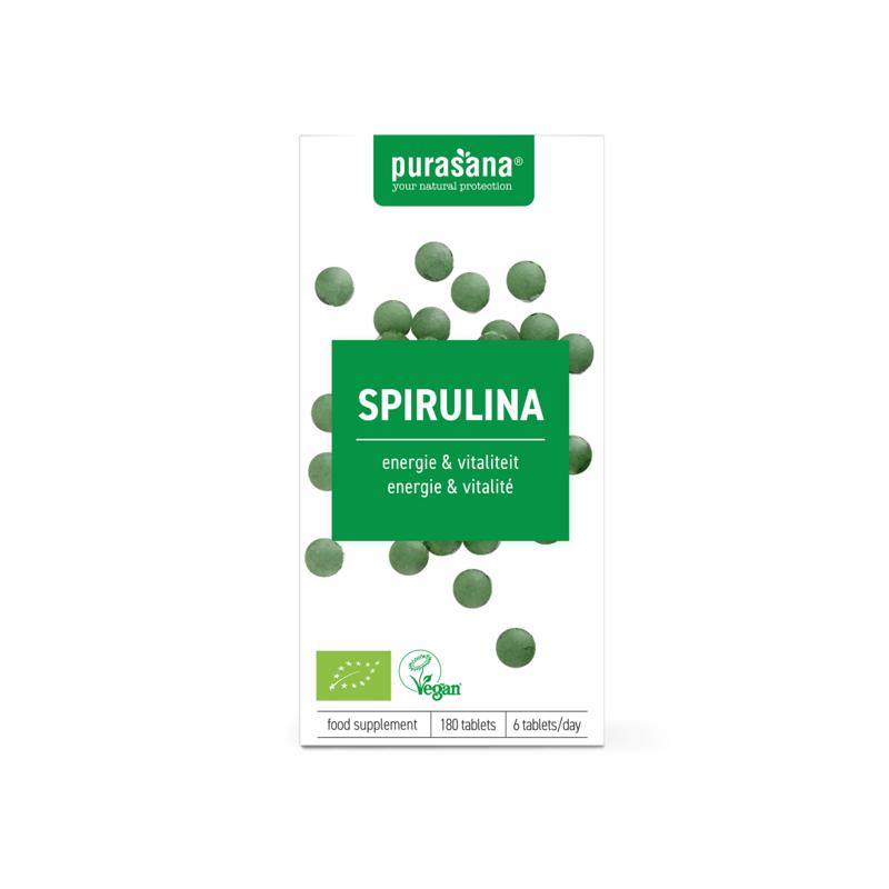 Purasana Spirulina vegan bio  180 - 360 tabletten