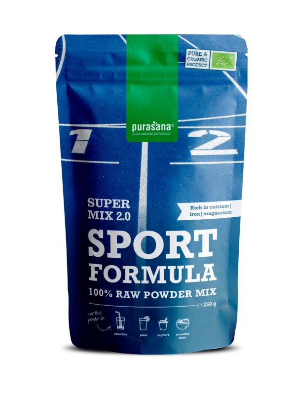 Purasana Sport formula mix 2.0 vegan bio 250 gram