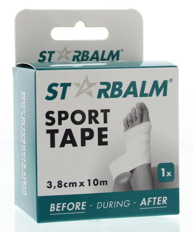 Starbalm Sport tape 3.8cm x 10m single box 1 stuks