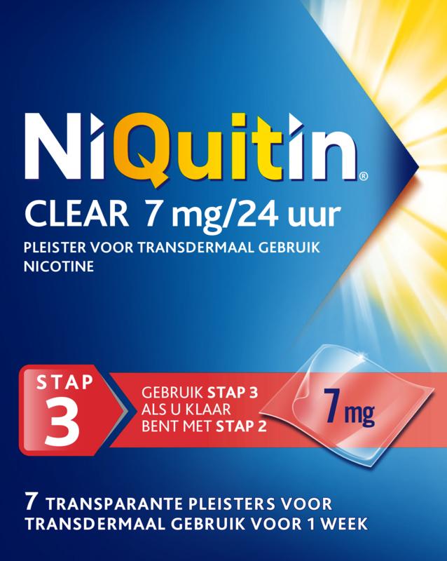 Niquitin Stap 3 7 mg 7 stuks