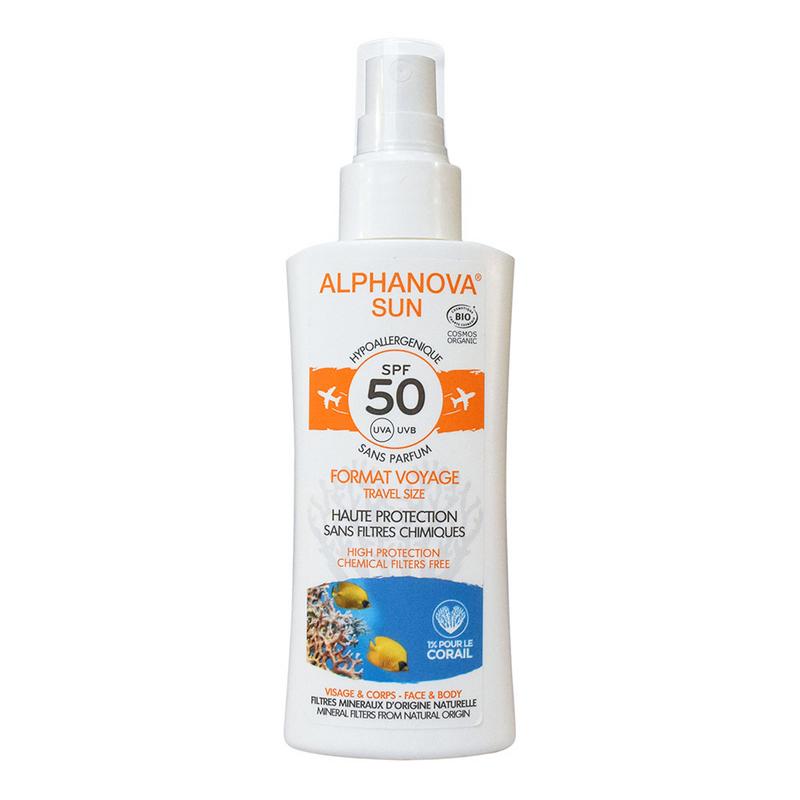 Alphanova Sun Sun spray gevoelige huid SPF50 90 gram